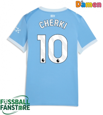 Manchester City Rayan Cherki #10 Replik Heimtrikot Damen 2026-27 Kurzarm